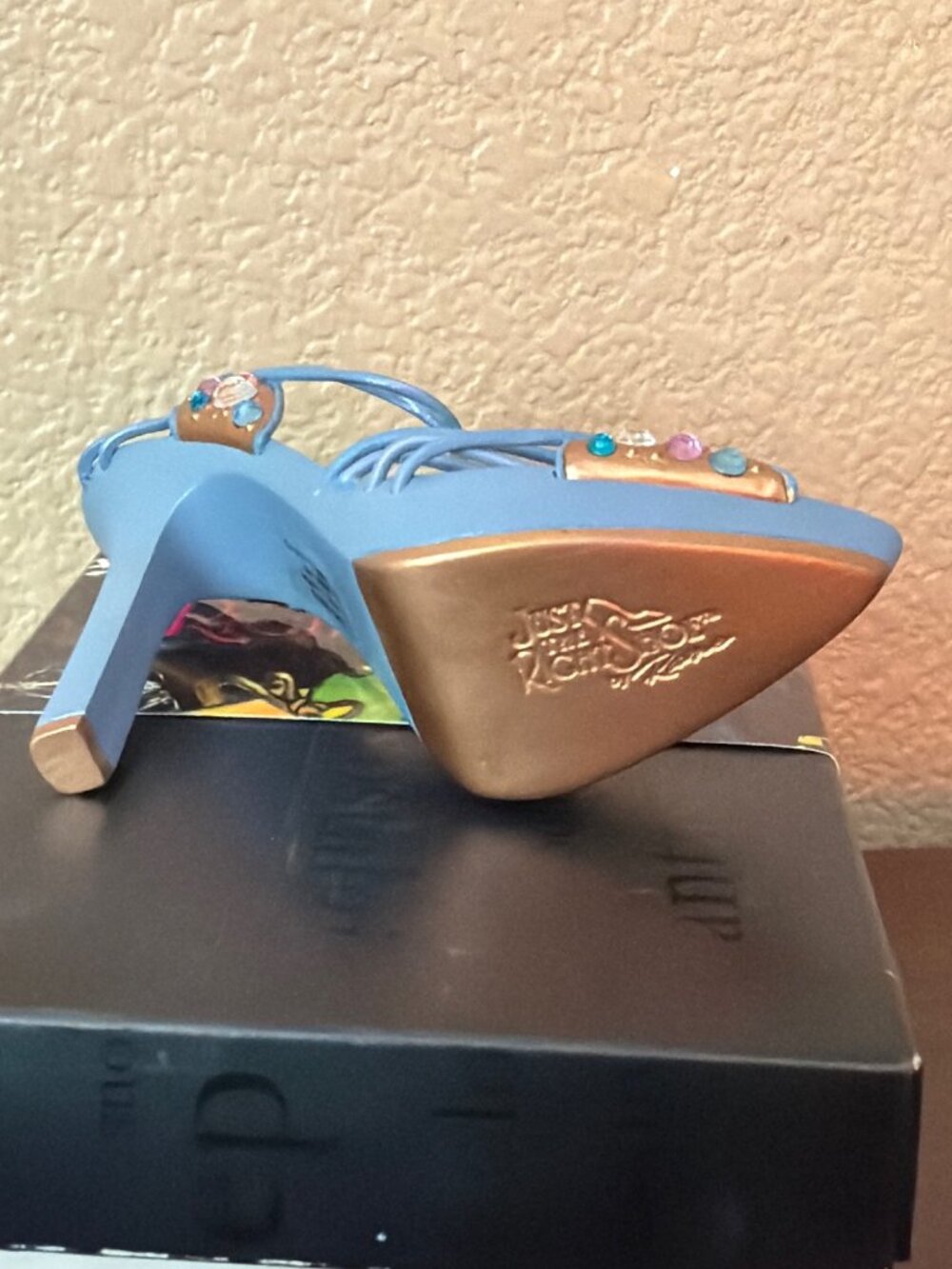 2006 Just the Right Shoe by Raine “Crystal Palace” Mini Shoe Figurine NEW - Picture 7 of 14